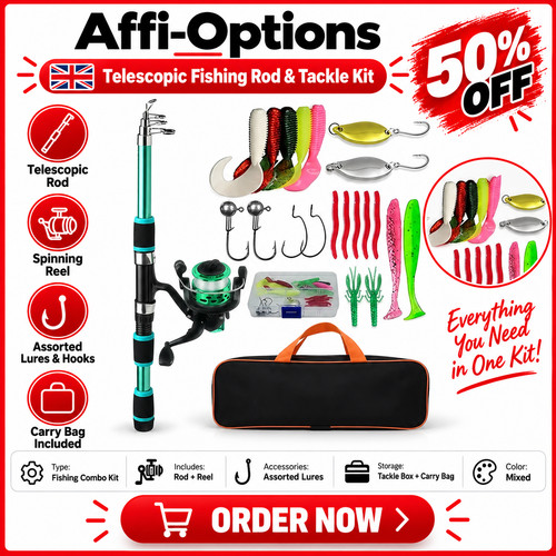 Kids fishing kit - fishing, 1.8m