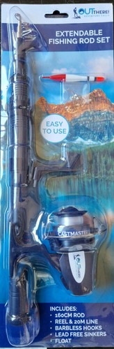 Telescopic kids fishing rod - fishing, &