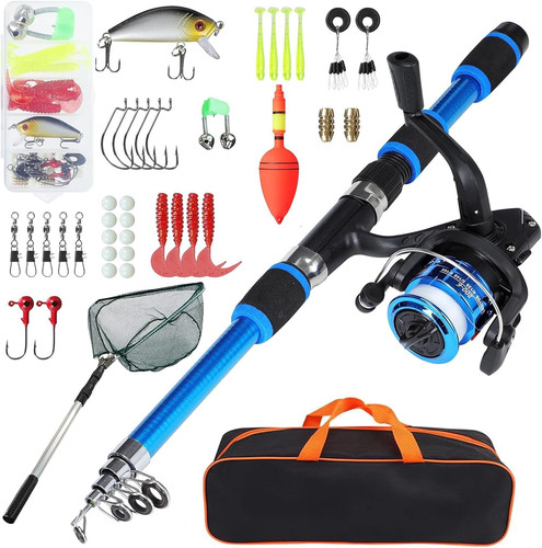 Kids fishing rod and - fishing, reel