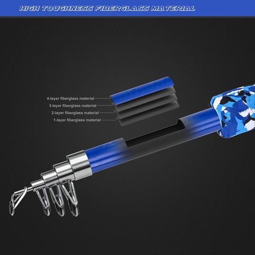 165cm kids telescopic fishing - 165cm,