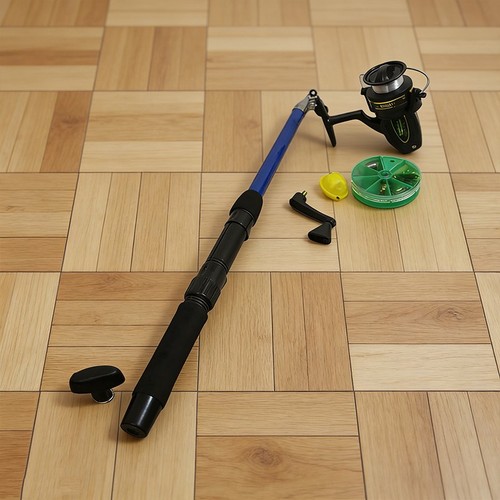 Fishing pole set lightweight - pole,