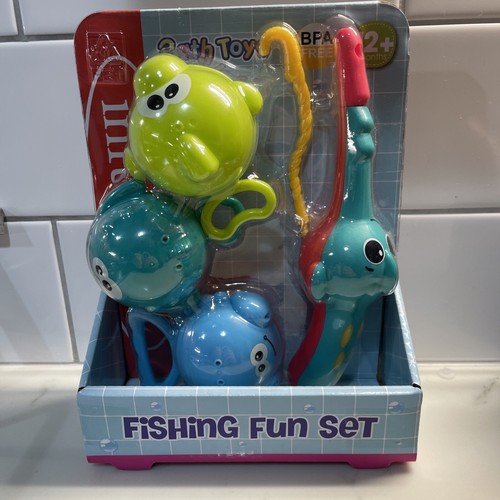 Kids fishing fun - kids, set