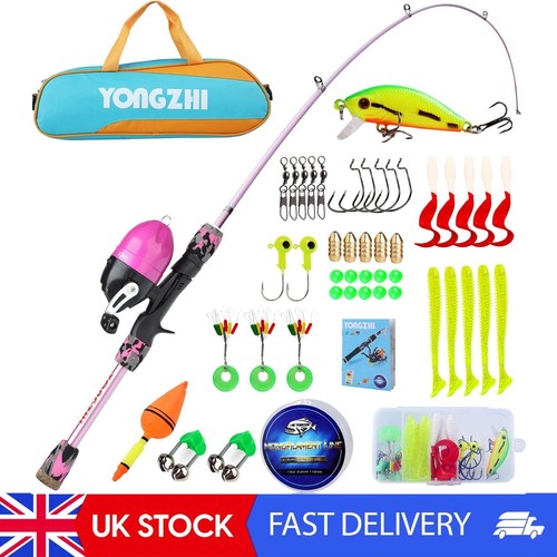 Kids fishing rods portable - kids,