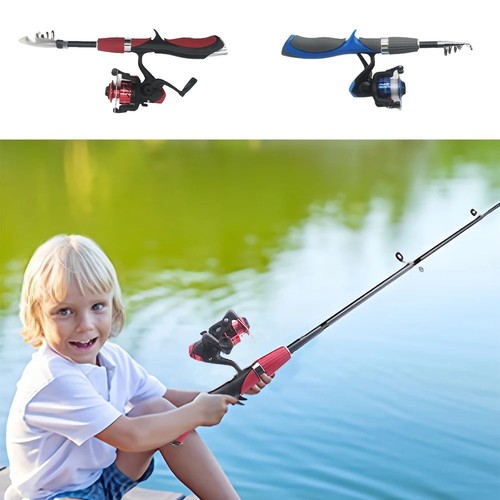 Kids telescopic fishing rod - fishing,