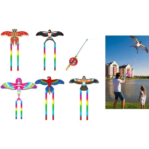 Cartoon fishing rod kites - cartoon,