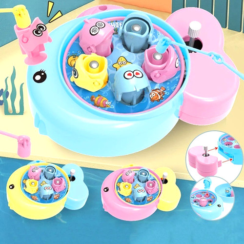 Magnetic fishing game toy - fishing,