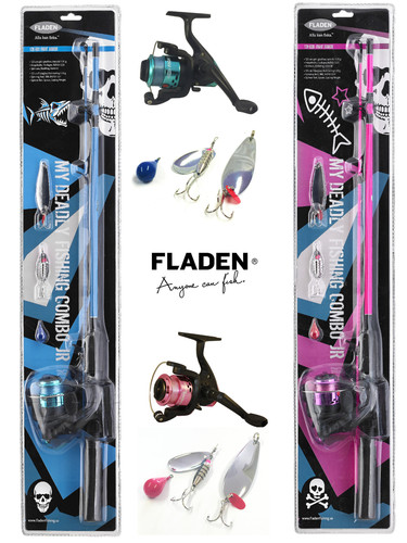 Fladen pink blue - fishing, rod