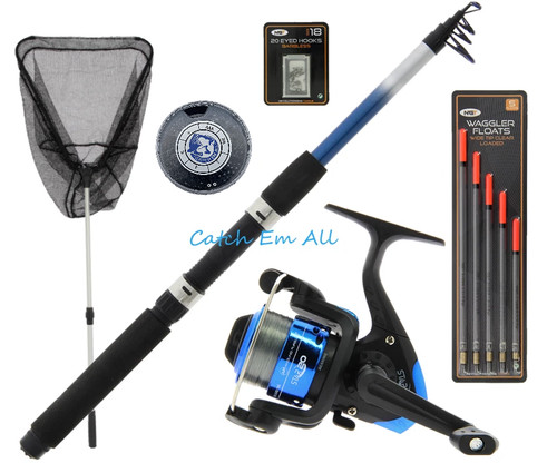 Telescopic fishing rod - fishing, reel