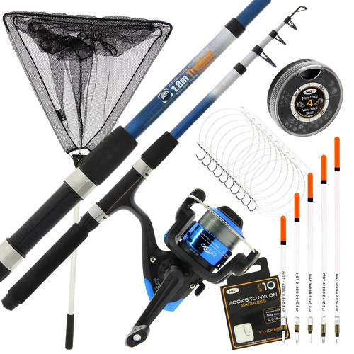 Fishing rod reel set - &,