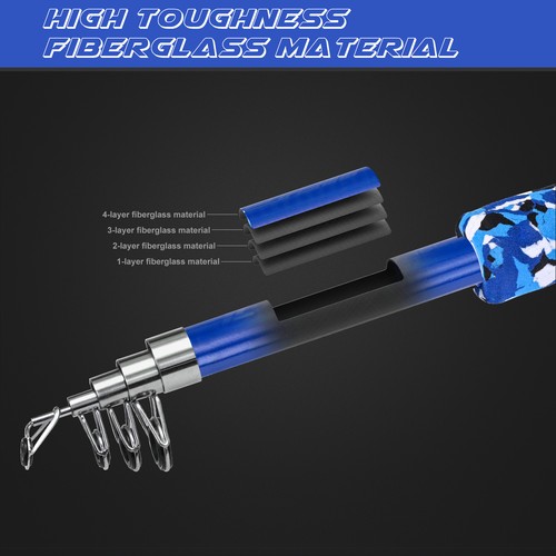 Kids telescopic fishing rod - kids,