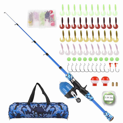 Reel kids fishing pole - reel,