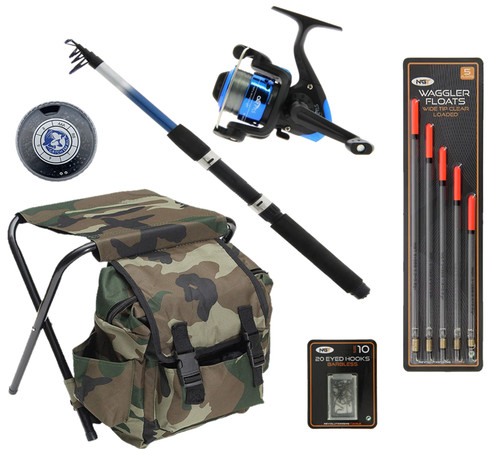 Complete fishing kit 6ft - kit, +